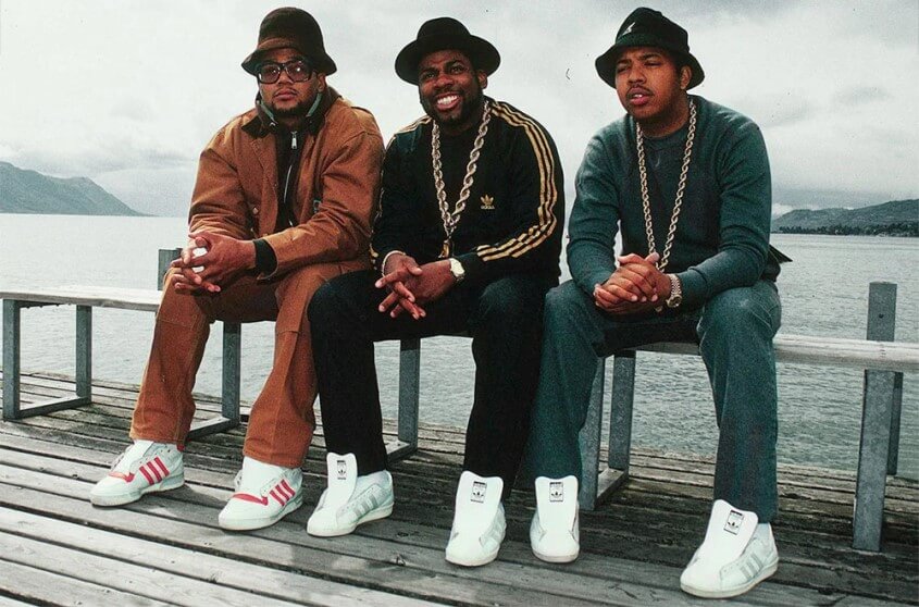 100 Jahre Adidas - Zusammenarbeit mit Run DMC