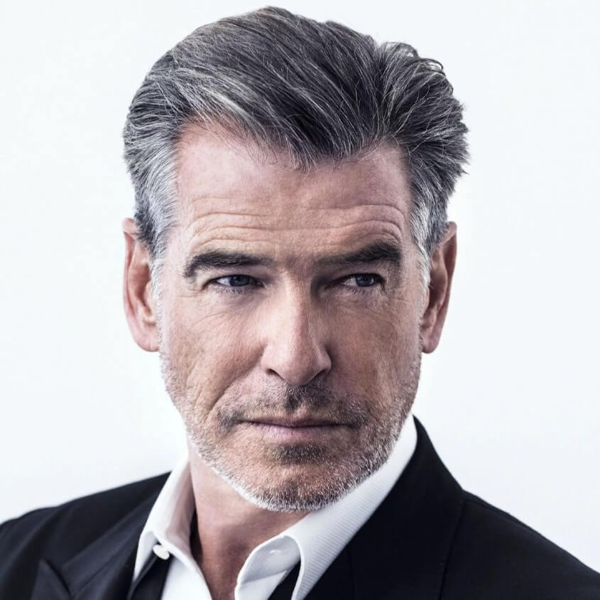 Bart zur Gesichtsform - Pierce Brosnam