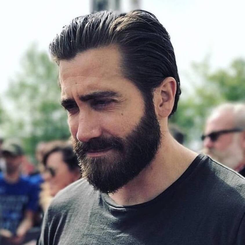 Bart zur Gesichtsform - Jake Gyllenhaal mit quadratischem Gesicht