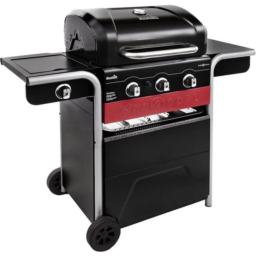 Der Char-Broil Gas2Kohle-Grill