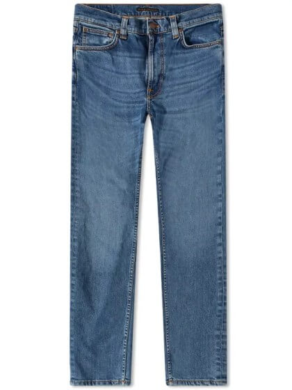 Herren Jeans - Mittelverwaschendes Blau