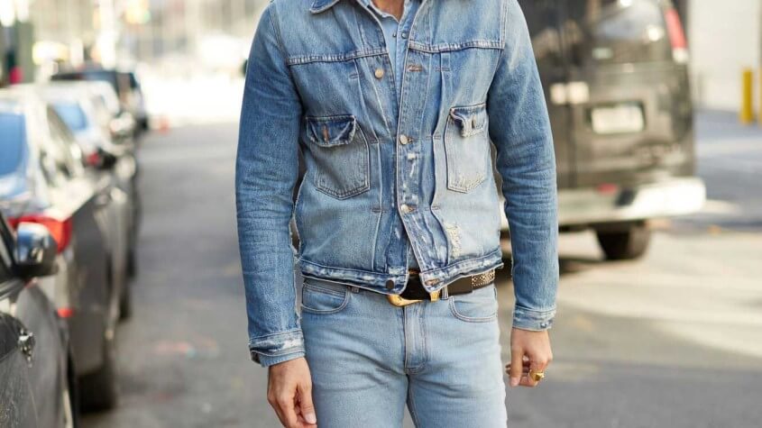 Kanadischer Smoking - Klassisches Jeans-Outfit